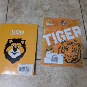 Scout Book for Lions & Tigers