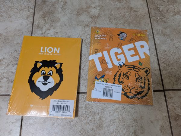 Scout Book for Lions & Tigers